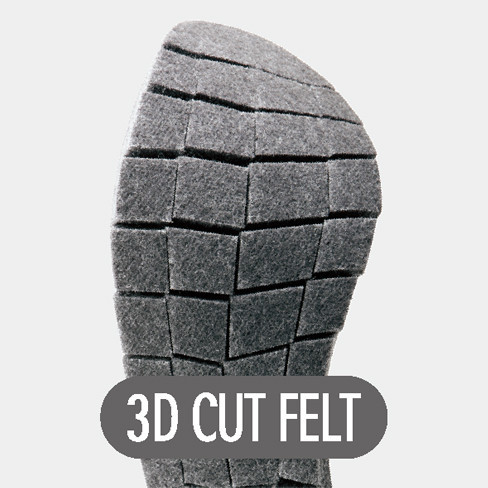 20 FT-036T 3D切紋毛氈香魚鞋(全包式)