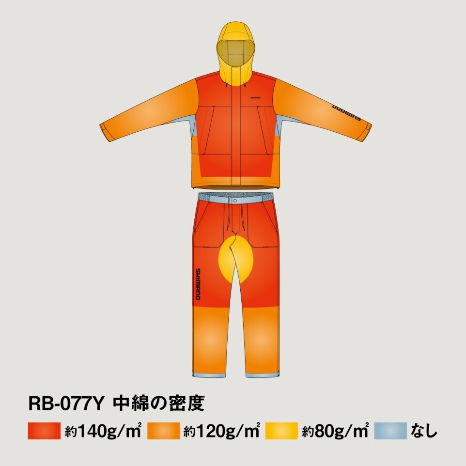 26 RB-077Y 基本款Hi-loft防水套裝 01