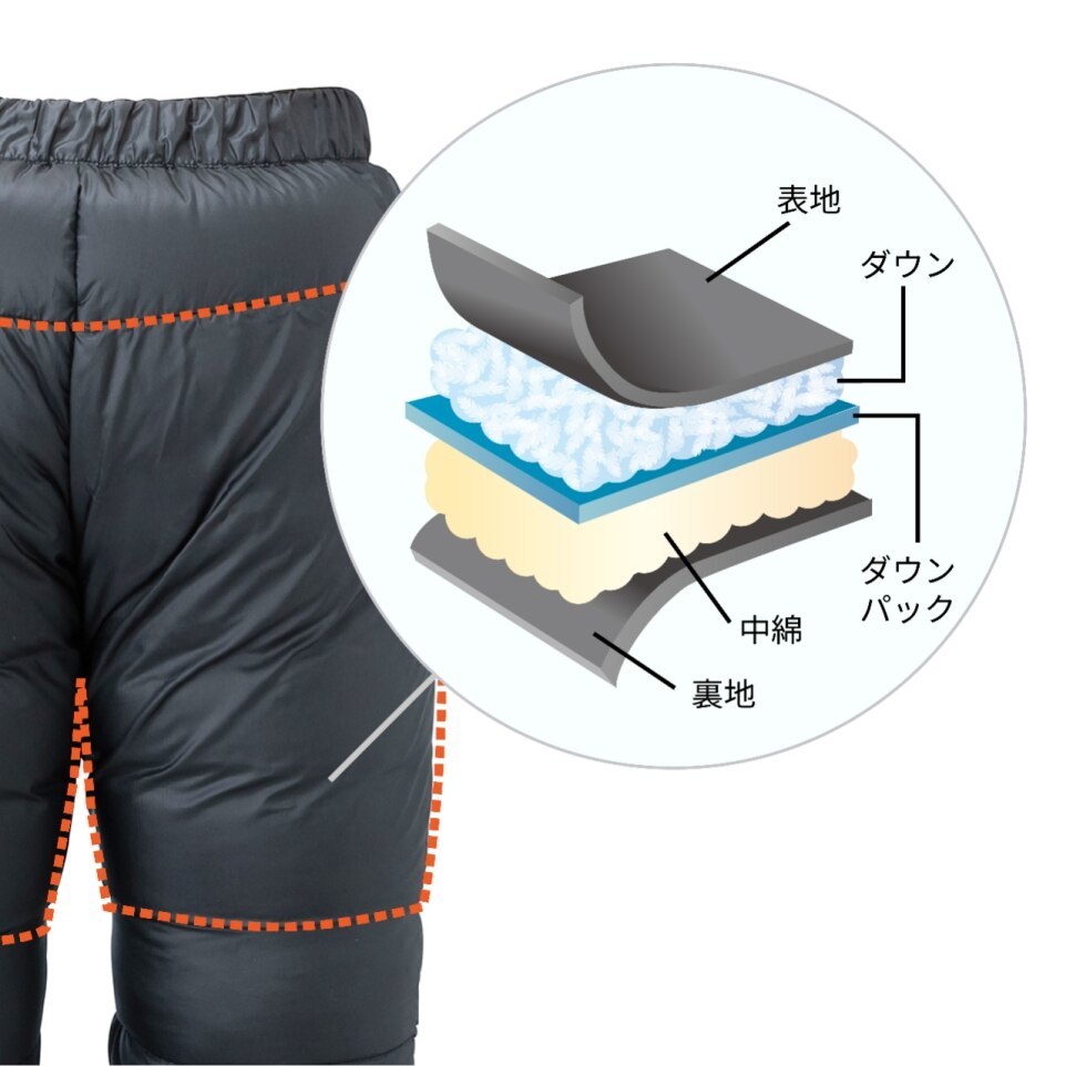 26 WP-090Z Ultra Hi-loft 羽絨褲 | 171238