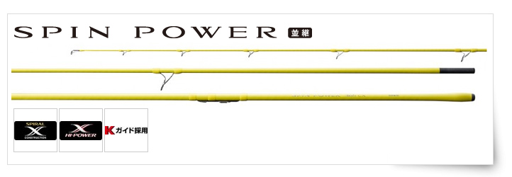 三司達企業股份有限公司-釣具部門-釣竿SPIN POWER 〈並繼〉