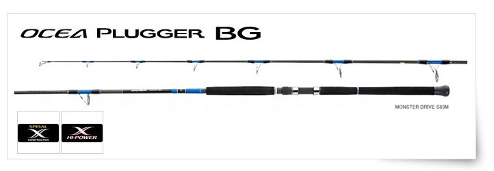 三司達企業股份有限公司-釣具部門-釣竿-路亞／軟絲OCEA PLUGGER BG
