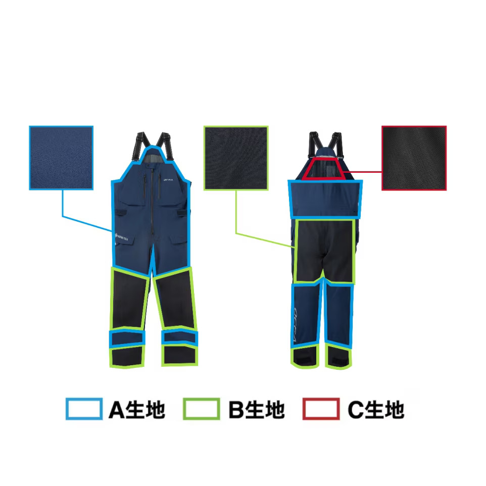 26 RA-080Z GORE-TEX Stretch Pro船釣吊帶褲 05