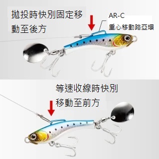 Rise Shot Blade 24g.31g BAIT FISH EDITION | 產品型號 : 586551-588029-588111-588159-58166-588173-588395-588418