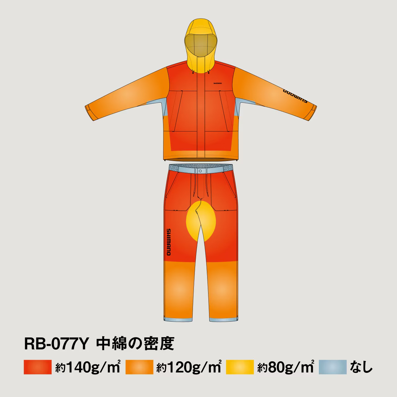 148957 25 RB-077Y基本款High Loft防水套裝01